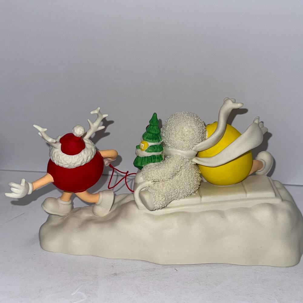 Department 56 Snowbabies M&M's "A Candy-Coated Christmas" - The Guest Collection - Picture 10 of 11
